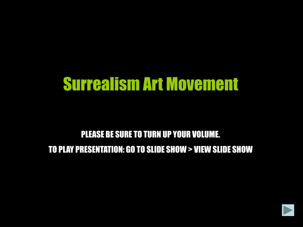 surrealism art movement please be sure to turn