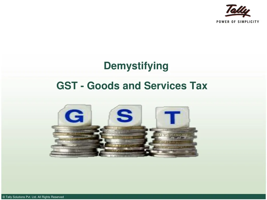 gst goods and services tax
