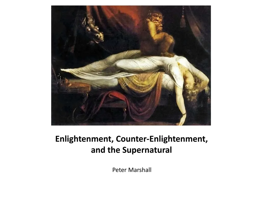 enlightenment counter enlightenment and the supernatural