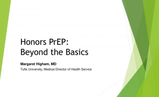 Honors PrEP : Beyond the Basics - slide 1