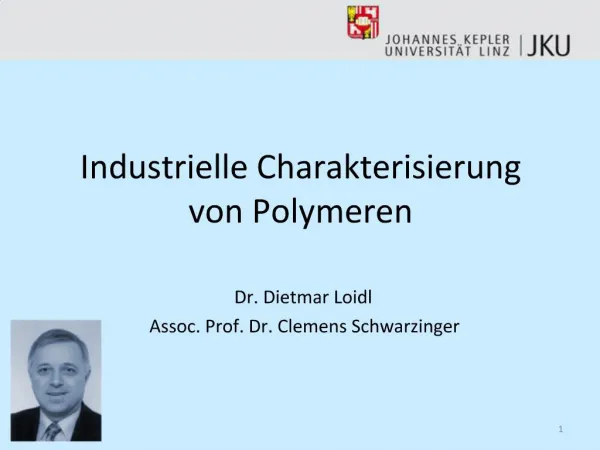 Industrielle Charakterisierung von Polymeren