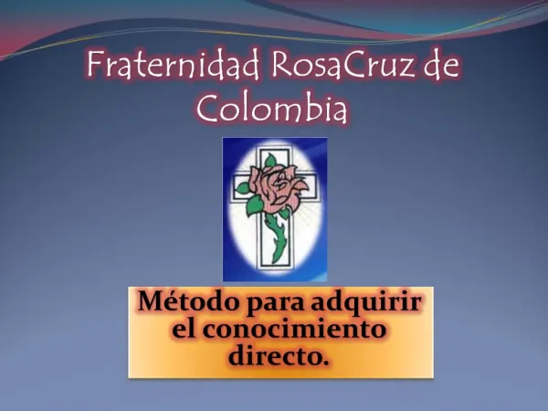 Fraternidad RosaCruz de Colombia
