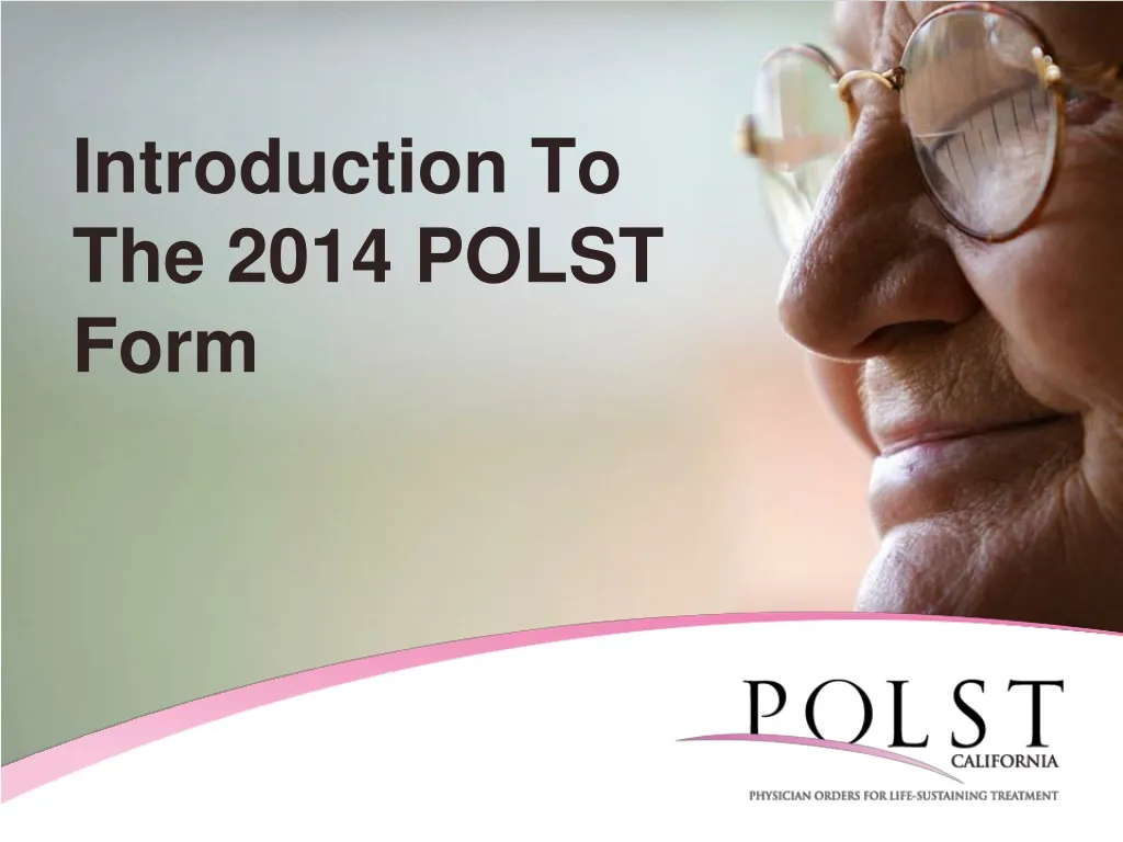 introduction to the 2014 polst form