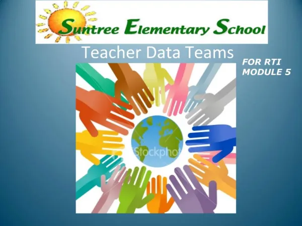 Teacher Data Teams