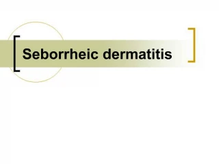 Seborrheic dermatitis - slide 1