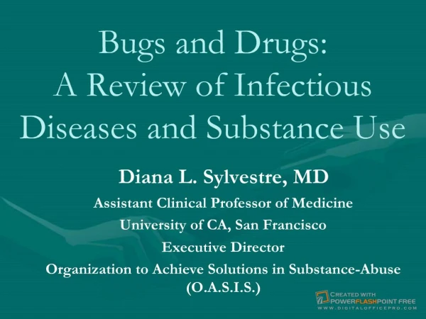 Bugs and Drugs: