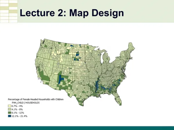 Lecture 2: Map Design