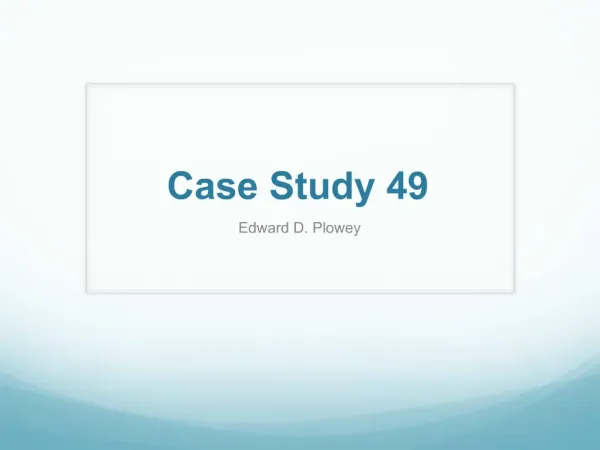 Case Study 49