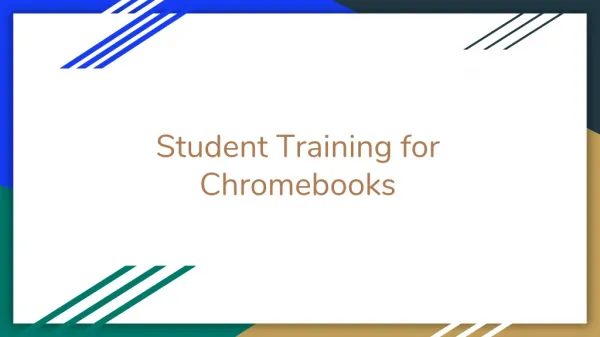Student Training for Chromebooks