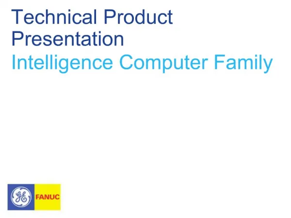 Technical Product Presentation