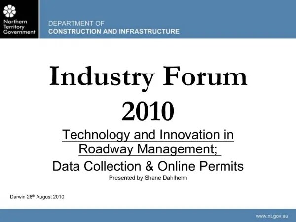 Industry Forum 2010