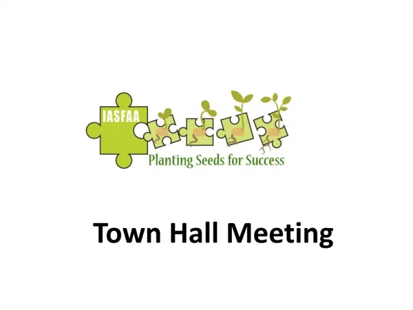 Town Hall Meeting