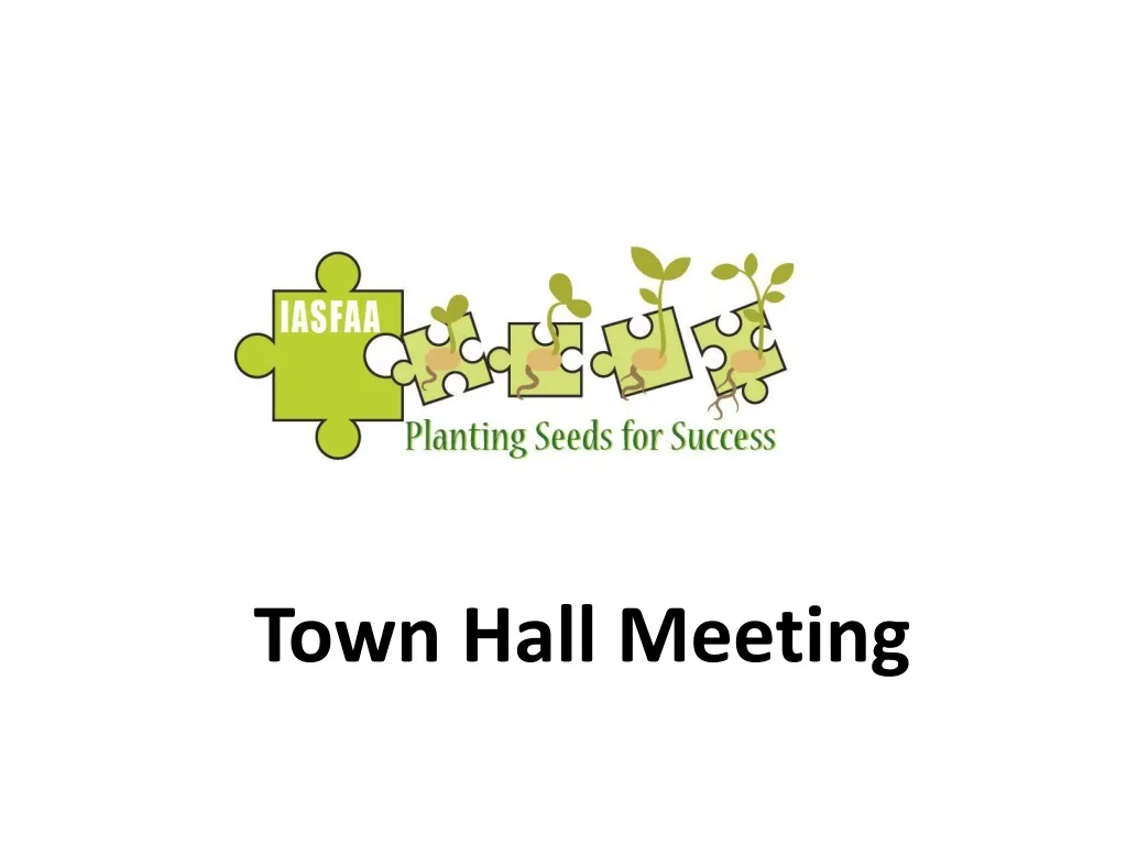 town hall meeting