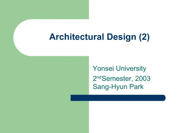 Architectural Design 2