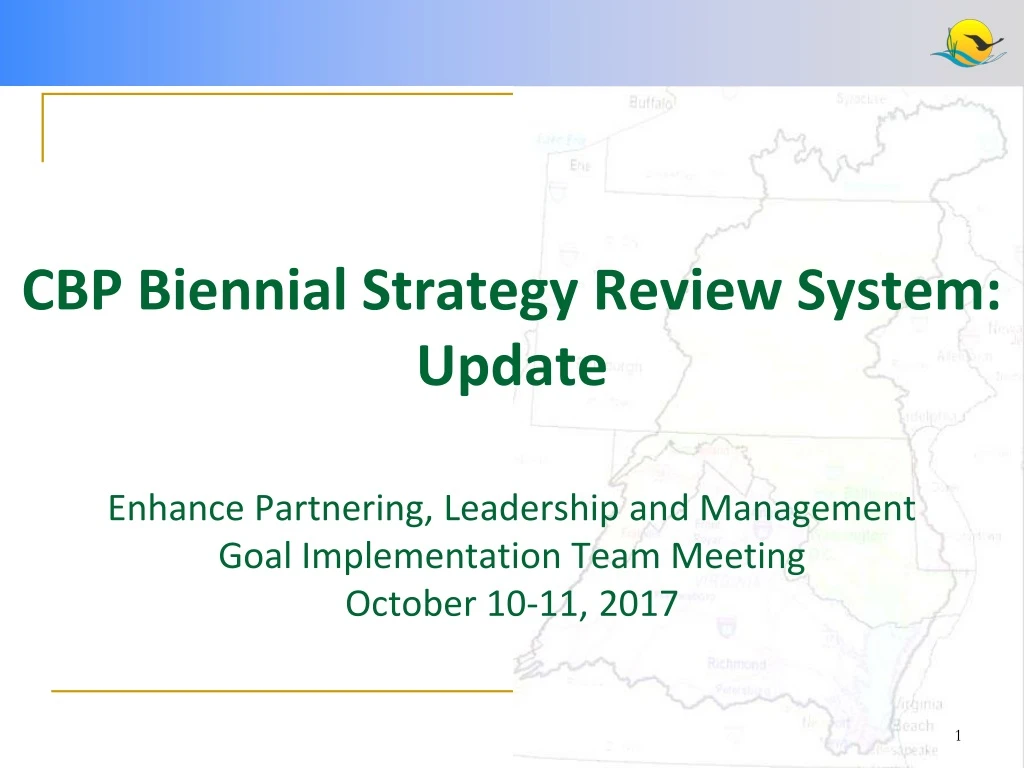 cbp biennial strategy review system update