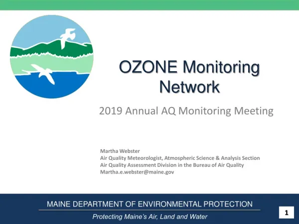 OZONE Monitoring Network