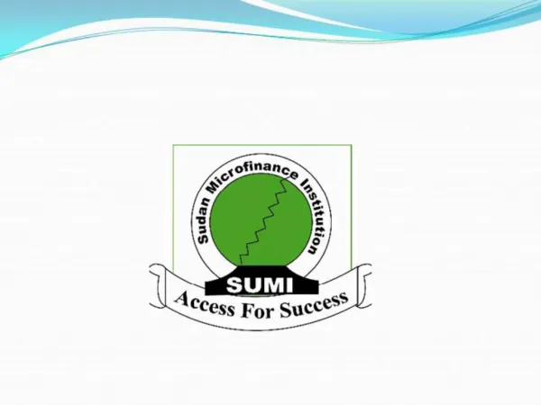 Sudan Microfinance Institution