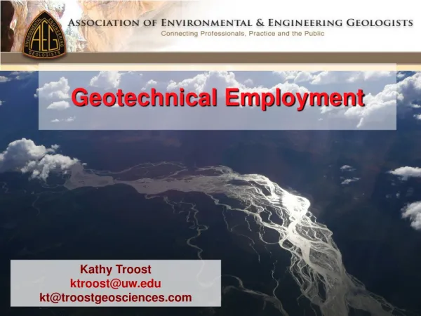Geotechnical Employment