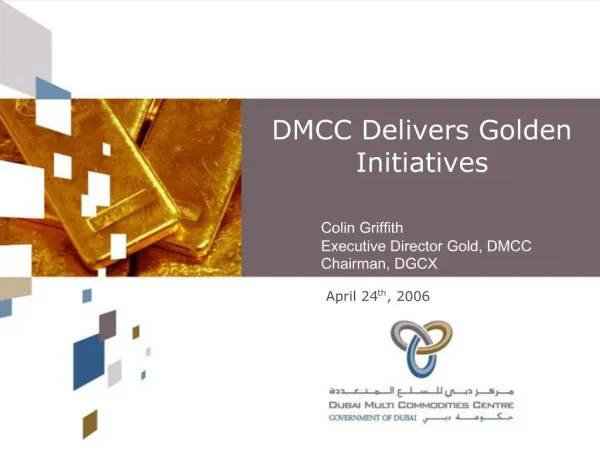 DMCC Delivers Golden Initiatives