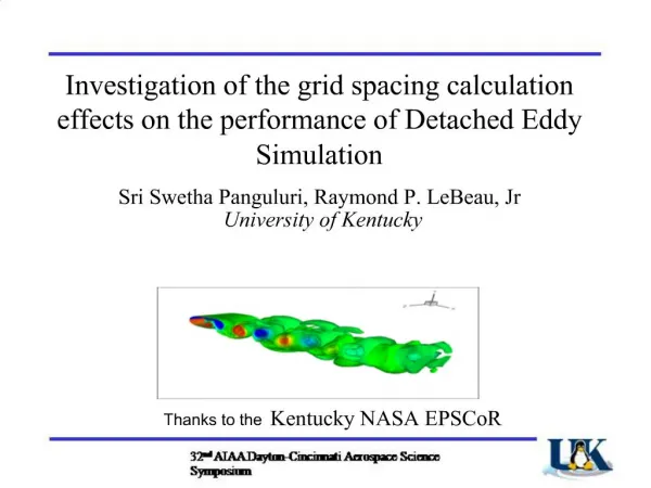 Investigation of the grid spacing calculation effects on the performance of Detached Eddy Simulation