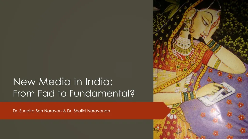 new media in india from fad to fundamental