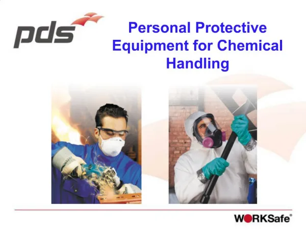 Personal Protective Equipment for Chemical Handling