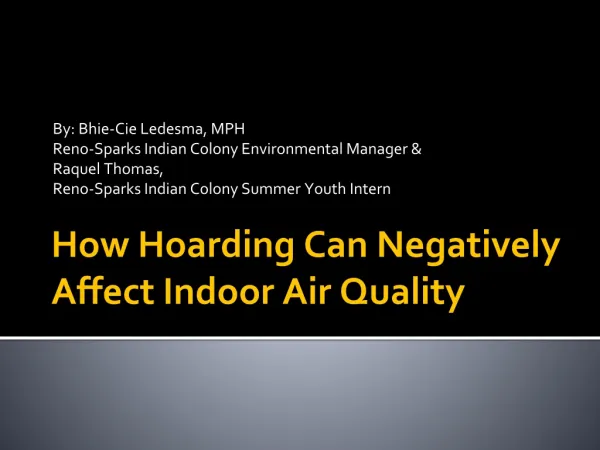 How Hoarding Can Negatively Affect Indoor Air Quality