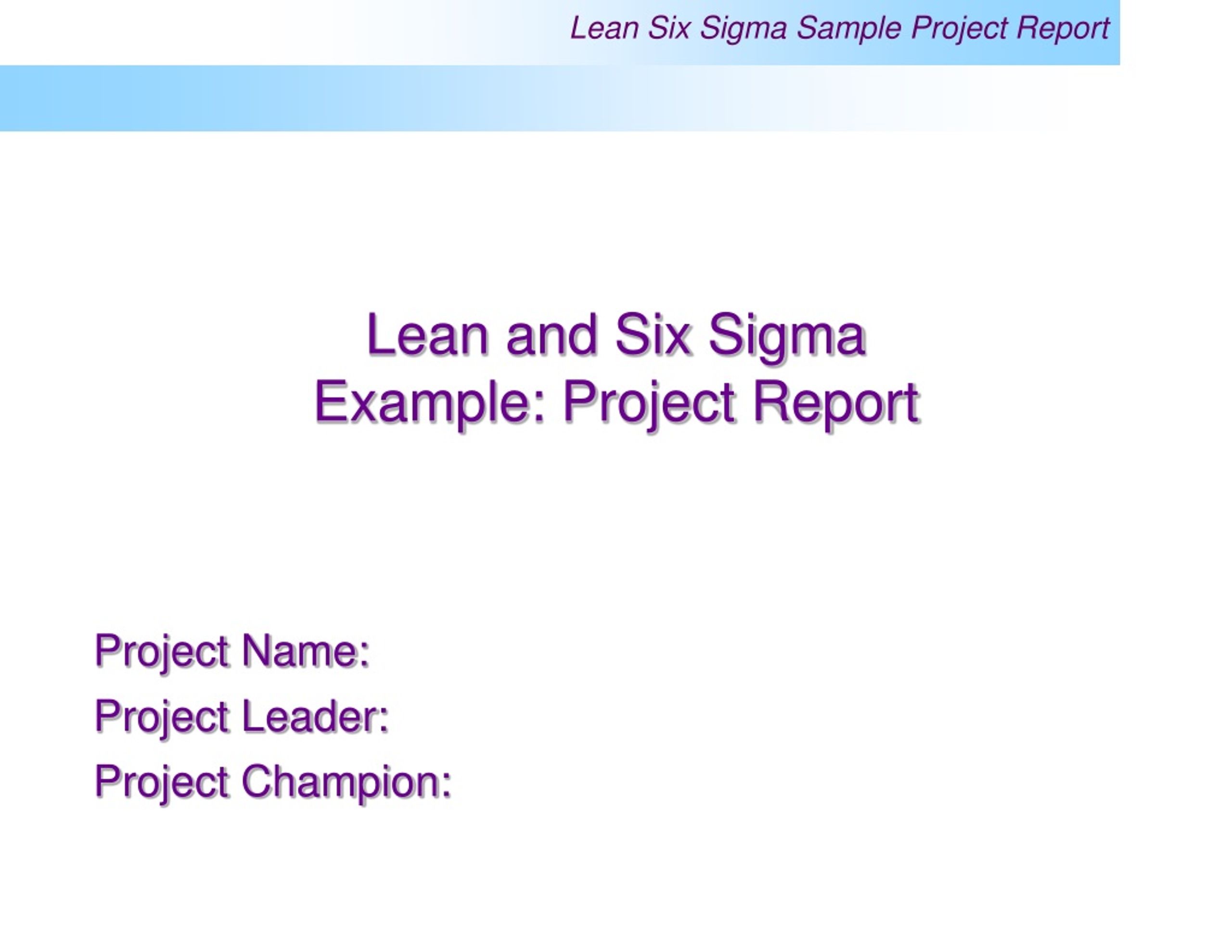 PPT - Enhancing Billability through Lean and Six Sigma Methodologies ...