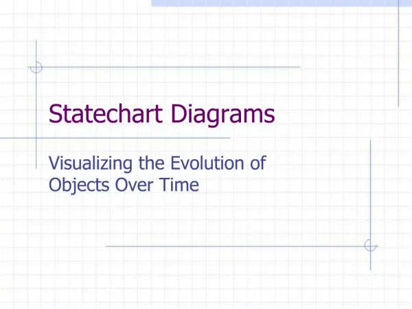 Statechart Diagrams
