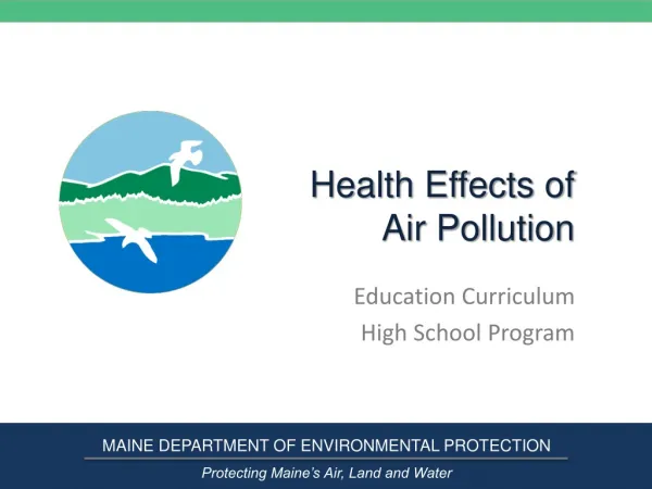Health Effects of Air Pollution