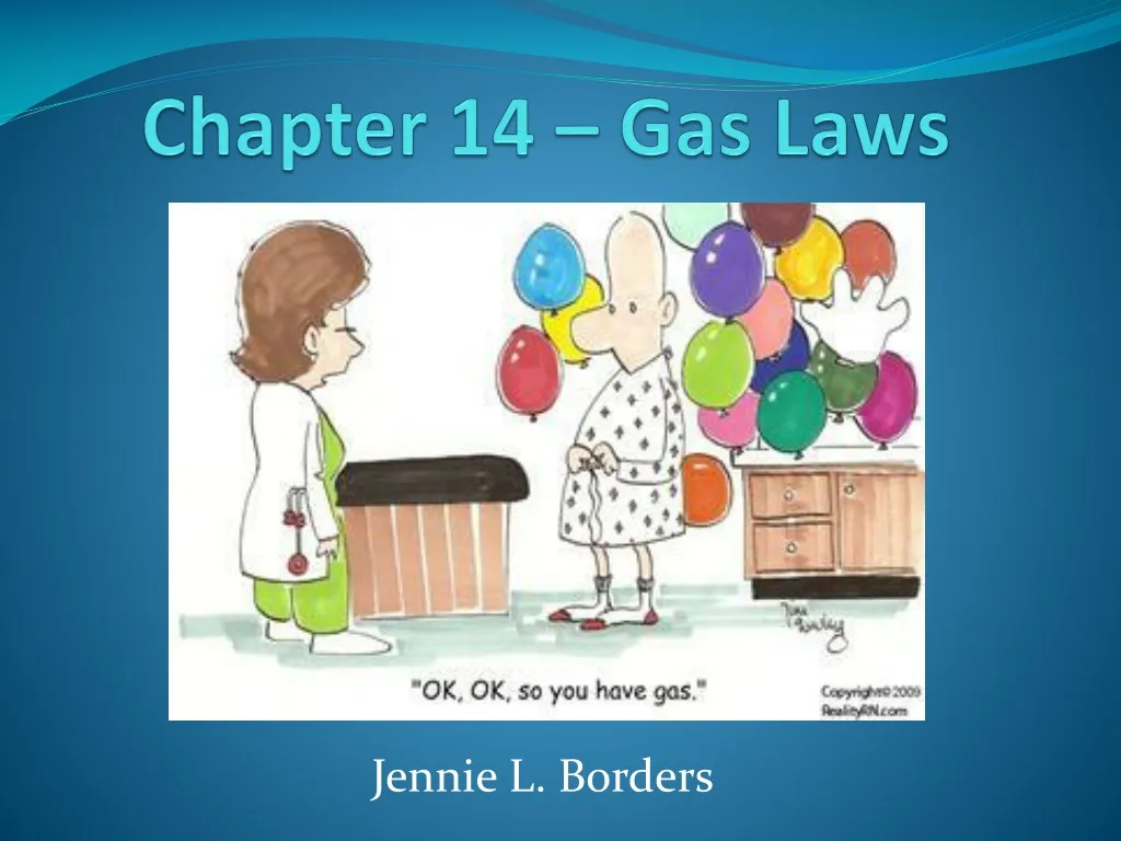 chapter 14 gas laws
