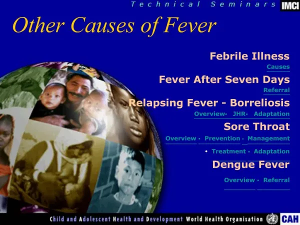 Other Causes of Fever