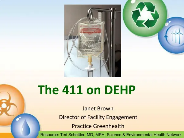 The 411 on DEHP