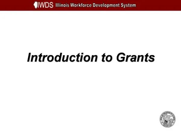 Introduction to Grants