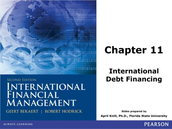 Chapter 11 International Debt Financing