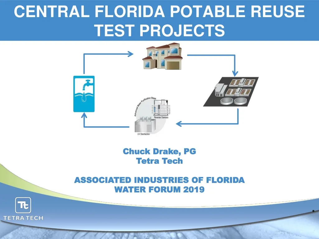 central florida potable reuse test projects