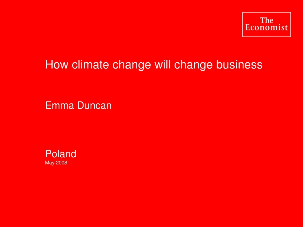 how climate change will change business emma