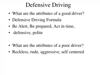 PPT ntsi defensive driving nycdefensivedrivingcourseonline com info PPT ntsi defensive driving nycdefensivedrivingcourseonline com info