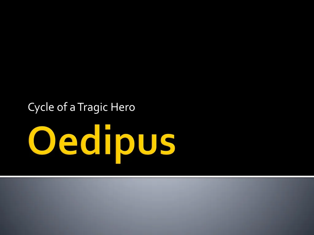 cycle of a tragic hero