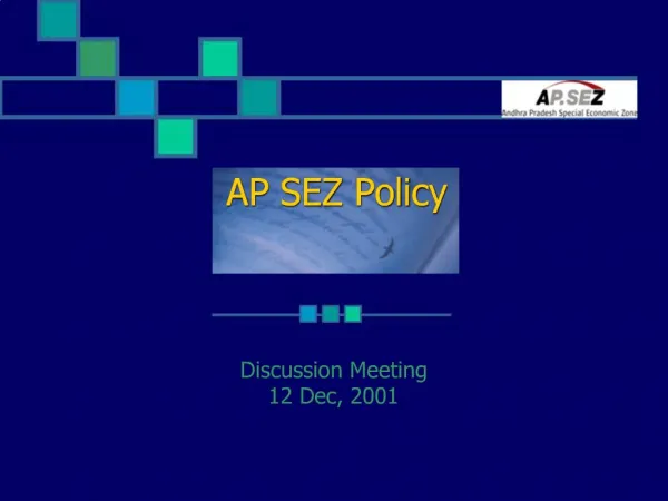 AP SEZ Policy