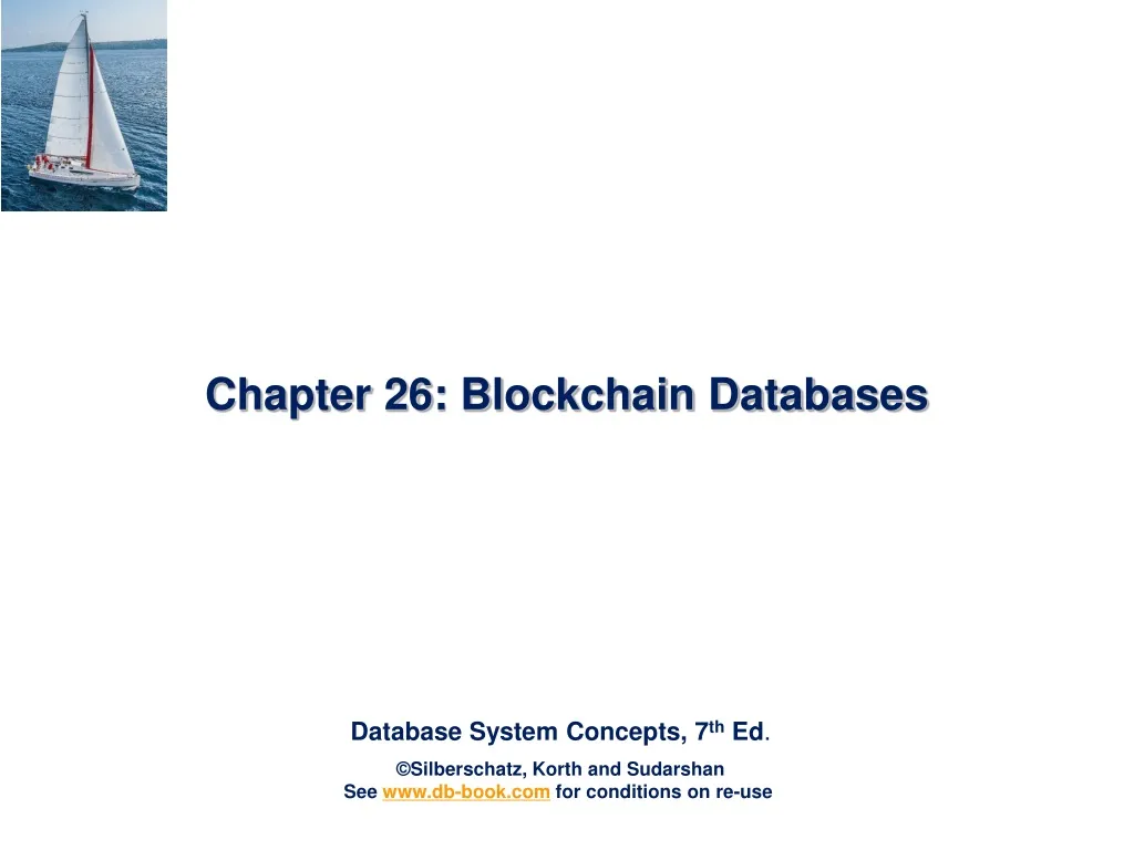 chapter 26 blockchain databases