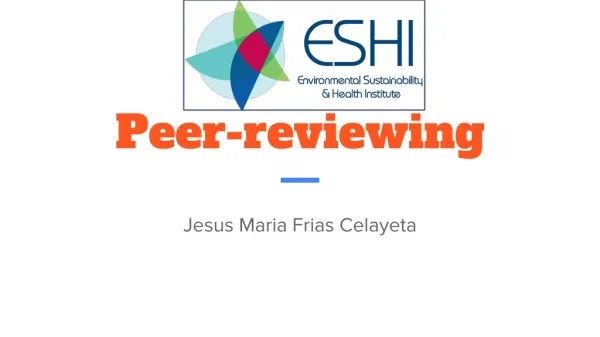 Peer-reviewing