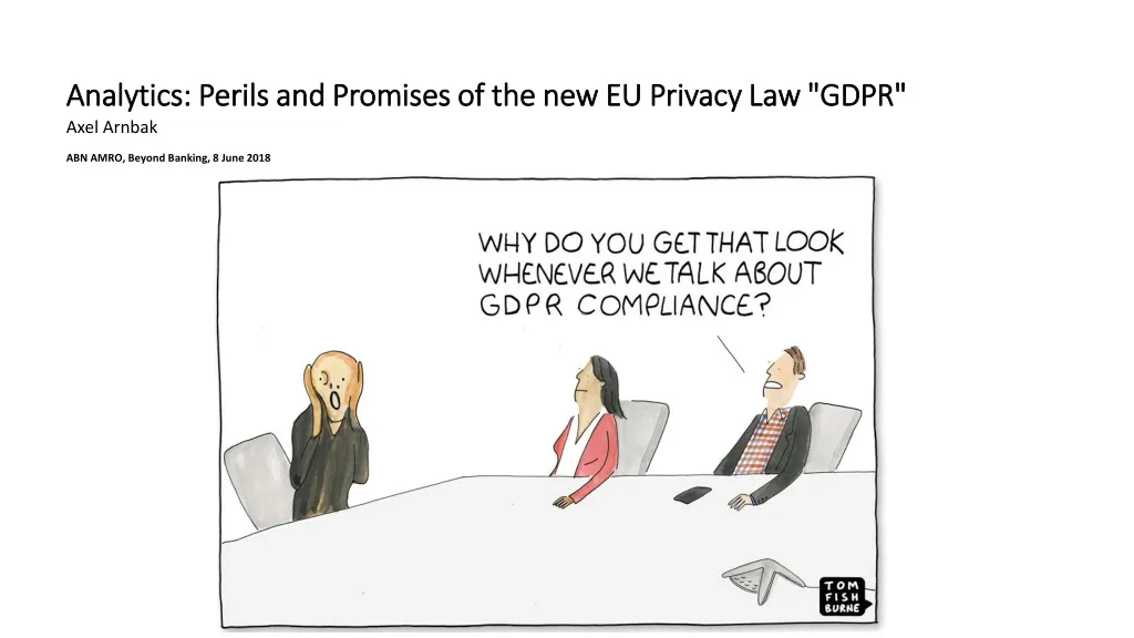 analytics perils and promises of the new eu privacy law gdpr