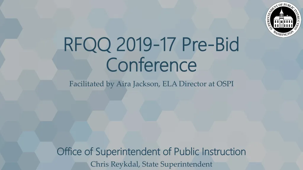 rfqq 2019 17 pre bid conference