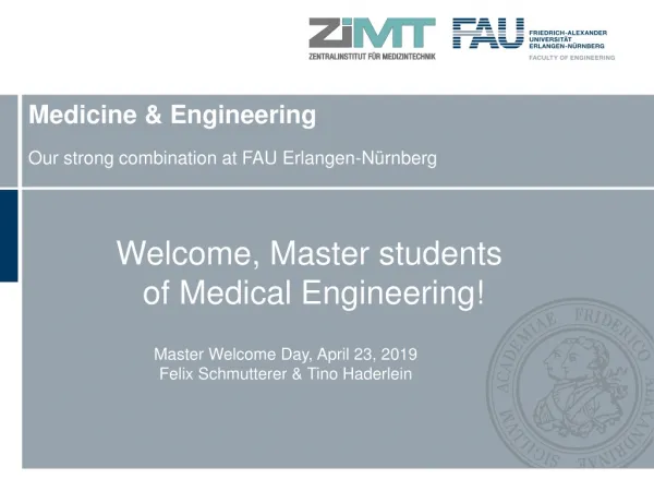 Medicine &amp; Engineering