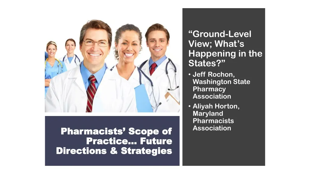 pharmacists scope of practice future directions strategies