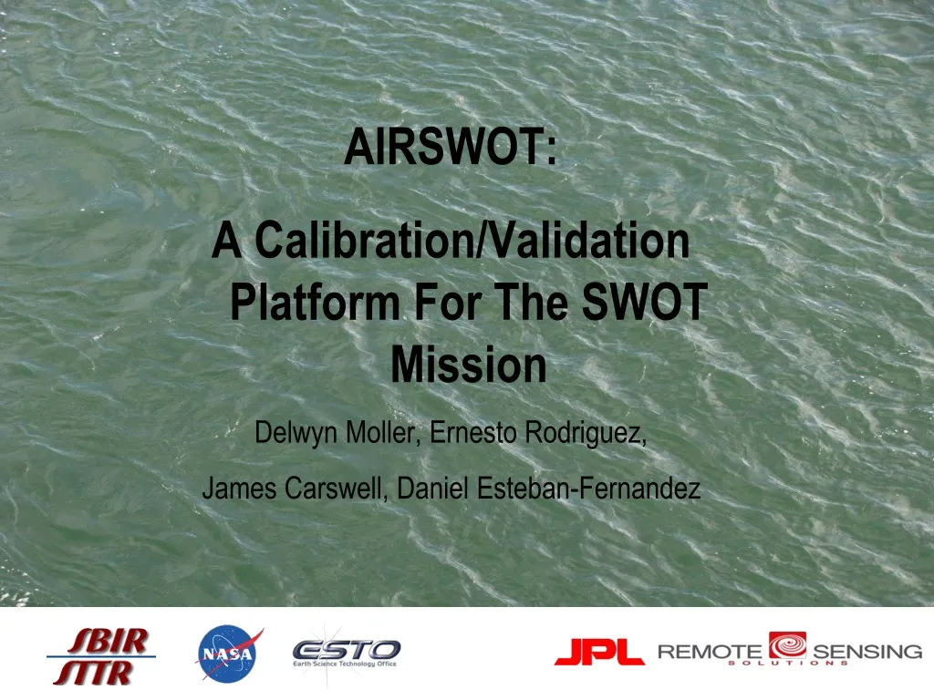 airswot a calibration validation platform