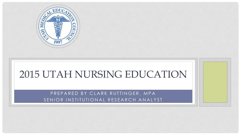 2015 utah nursing education