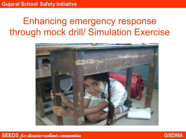 Enhancing emergency response through mock drill