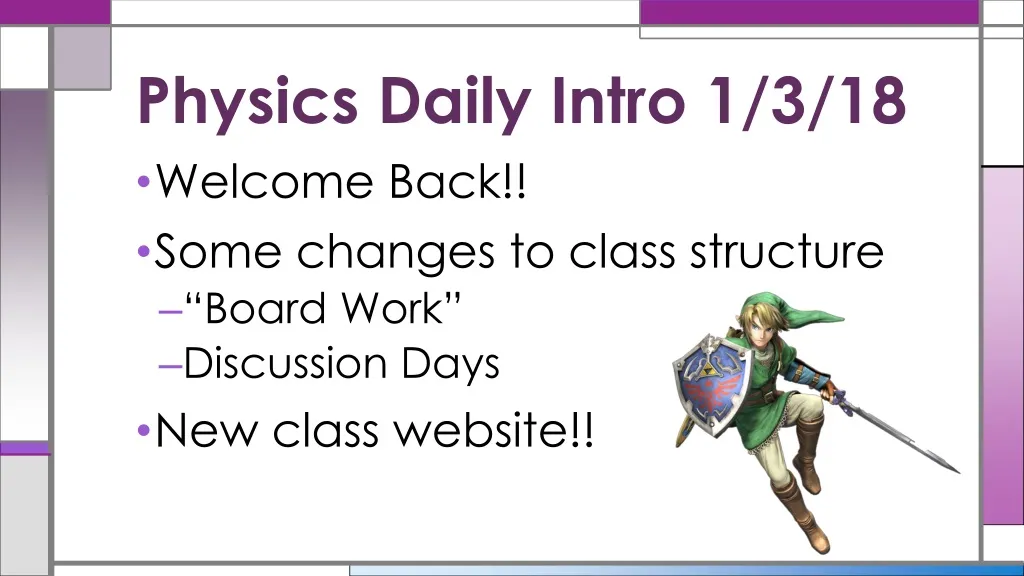 physics daily intro 1 3 18